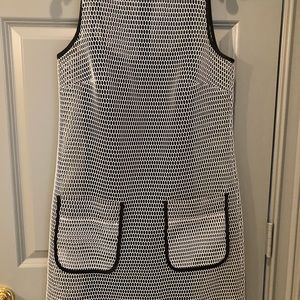 Black/white mesh dress - W by Worth